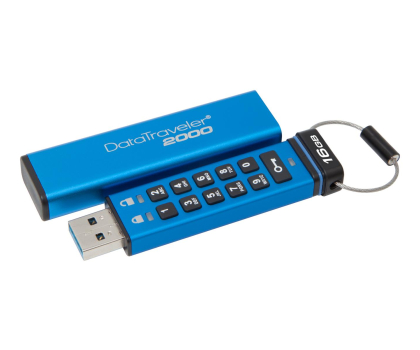 PenDrive KINGSTON 16GB Keypad USB 3.0 DT2000, 256bit AES Hardware Encrypted (DT2000/16GB)